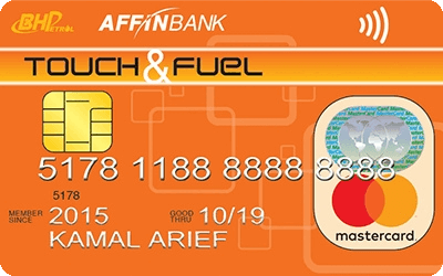 Affinbank BHPetrol ‘Touch & Fuel’ MasterCard Contactless