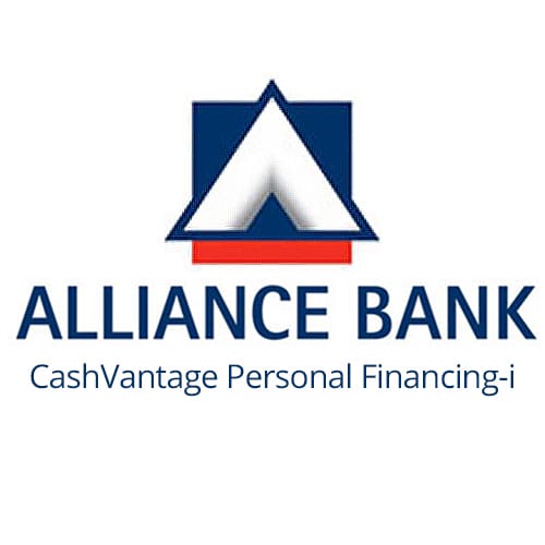 Alliance Bank CashVantage Personal Financingi Profit Rate 3.99 p.a