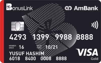 Kad Kredit AmBank BonusLink Visa Gold