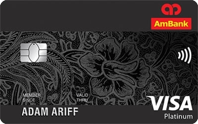 Kad kredit Ambank Islamic Visa Platinum Card-i