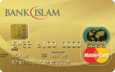 Bank Islam Gold Visa/MasterCard Credit Card-i