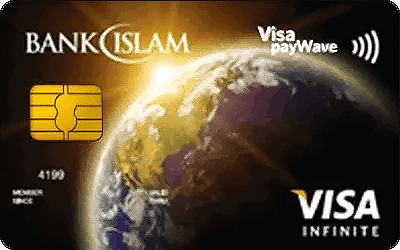 Kad Kredit Bank Islam Infinite Visa Credit Card-i