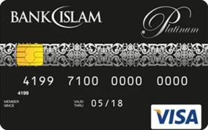 Kad Kredit Bank Islam Platinum Visa Credit Card-i