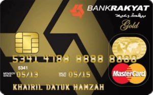 Kad kredit Bank Rakyat Gold Credit Card-i