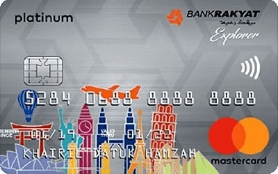 Kad kredit Bank Rakyat Platinum Explorer Credit Card-i