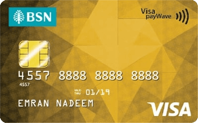 BSN Gold Visa MasterCard
