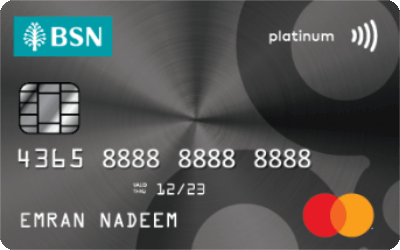 BSN Platinum Visa MasterCard