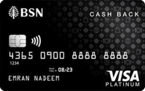 Kad kredit BSN Visa Cash Back