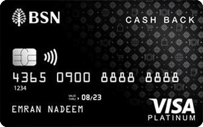 Kad kredit BSN Visa Cash Back