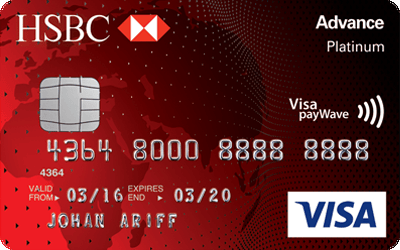 Kad Kredit HSBC Advance Visa Platinum