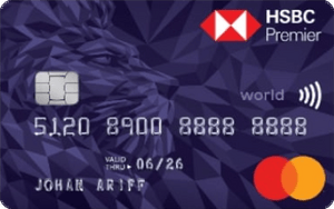 HSBC Premier World MasterCard Credit Card