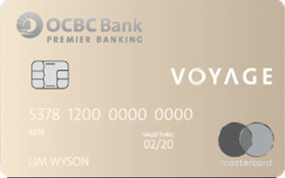 Kad kredit OCBC Premier Voyage MasterCard 