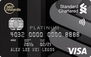 Kad Kredit Standard Chartered Visa Platinum
